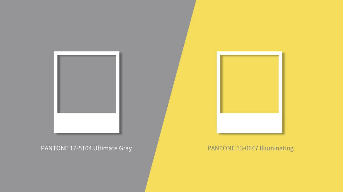 2021年度代表色，PANTONE 17-5104 Ultimate Gray (極致灰) + PANTONE 13-0647 Illuminating (泛光黃)、PANTONE台北網頁設計公司年度代表色彩彩通整合行銷網頁設計、PANTONE、台北網頁設計公司、年度代表色彩、彩通、整合行銷、網頁設計、色彩學、色彩計劃